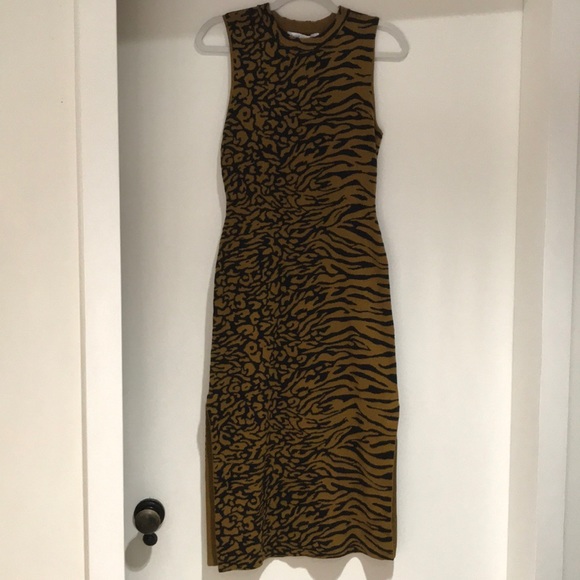 Proenza Schouler White Label Animal Print Dress - Picture 4 of 9